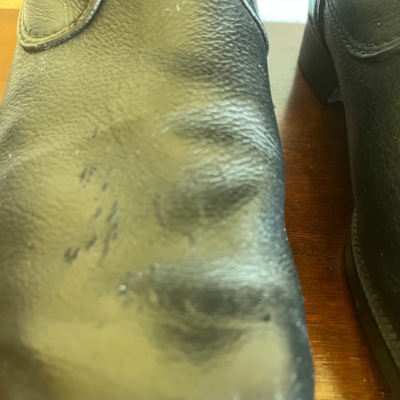Russian Officer's Field Boots, Black Leather - Picture 2 of 12